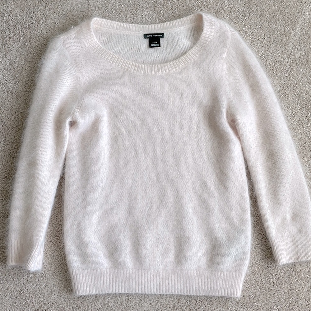 Club Monaco light pink sweater